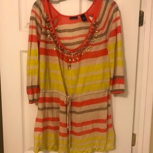 Victoria’s Secret sweater tunic cover-up